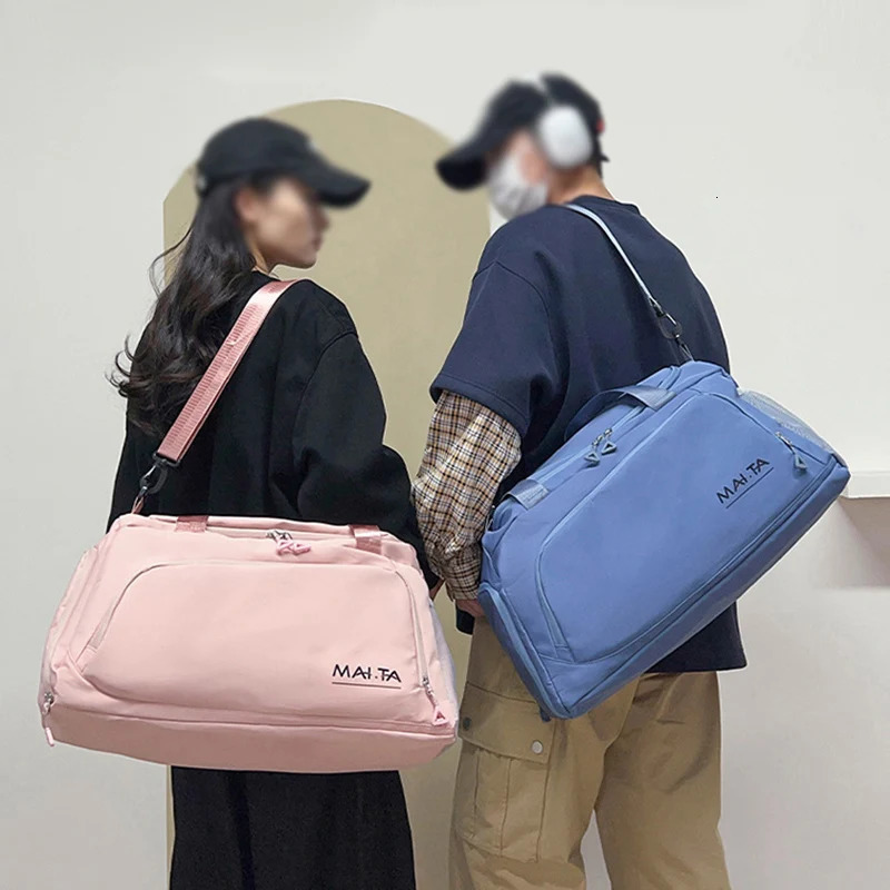 Sports Gym Bag Fitness Wet Dry Handbag Multifunctional Luggage Storage Packs For Female Outdoor Travel Bags with Shoe Pocket 250605