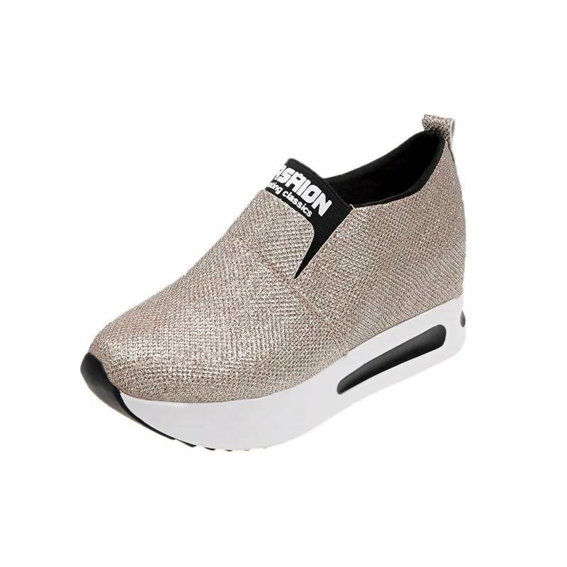 Ddmyoutdoor Women Ladies Flat Thick Bottom Slip On Ankle Boots Casual Platform Sport Shoes New Outdoor Shoes