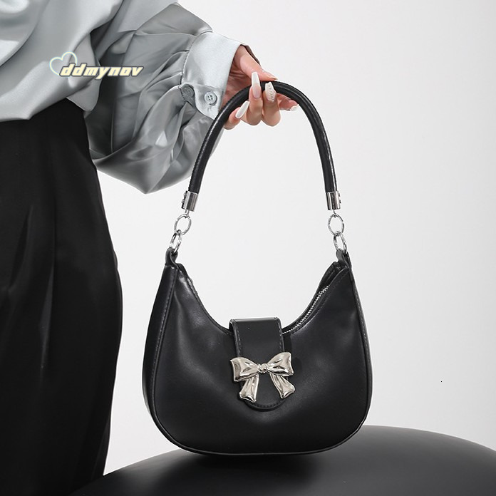 Textured Casual Handbag for Women 2025 New Trend Spring Aesthetic Crossbody Niche Mini Shoulder Underarm Bag ddmynov