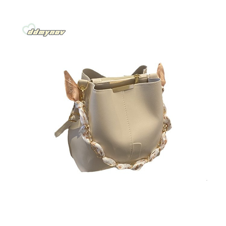 Sweet Style for Women 2025 Solid Color High-end Underarm Single Shoulder Chain Trendy Women's Bag ddmynov