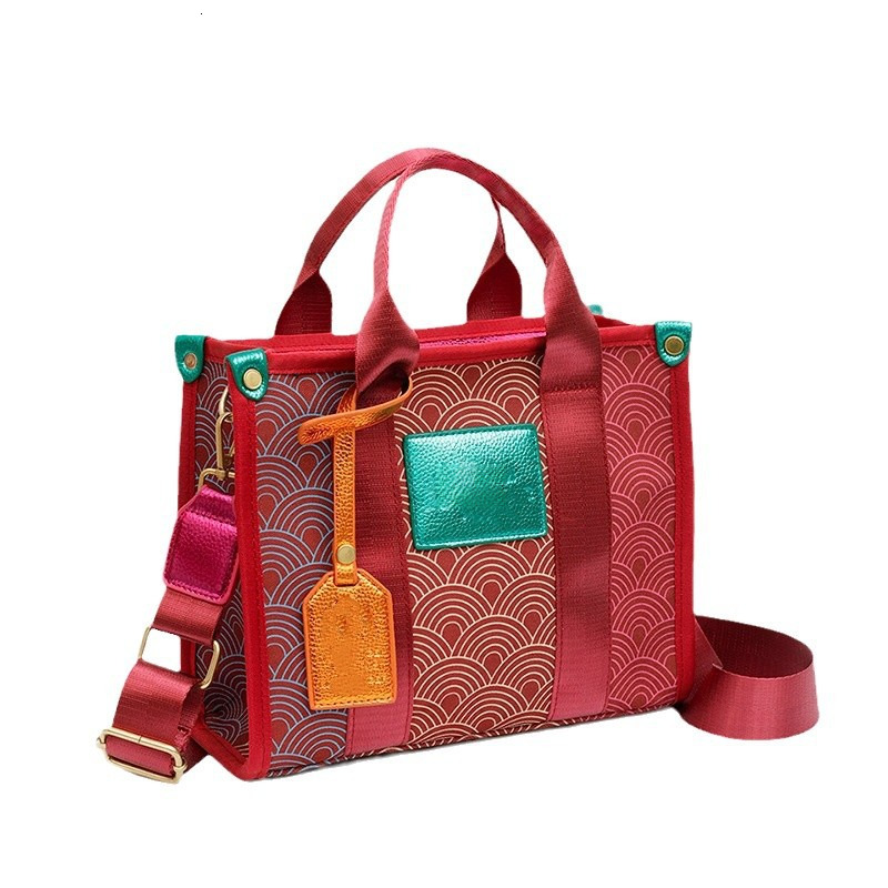 High quality brand new high-quality free designer bag gradually changing color rainbow 2025 new handbag cross-border hot selling shoulder bag new free