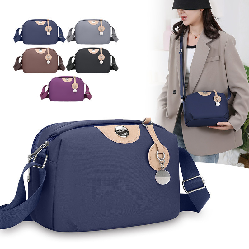 Quality New Style Bag Women 2025 New Oxford Cloth Crossbody Bag Lightweight Versatile Trendy Fashion Shoulder Bag Casual Small Bag New Free Delivery D