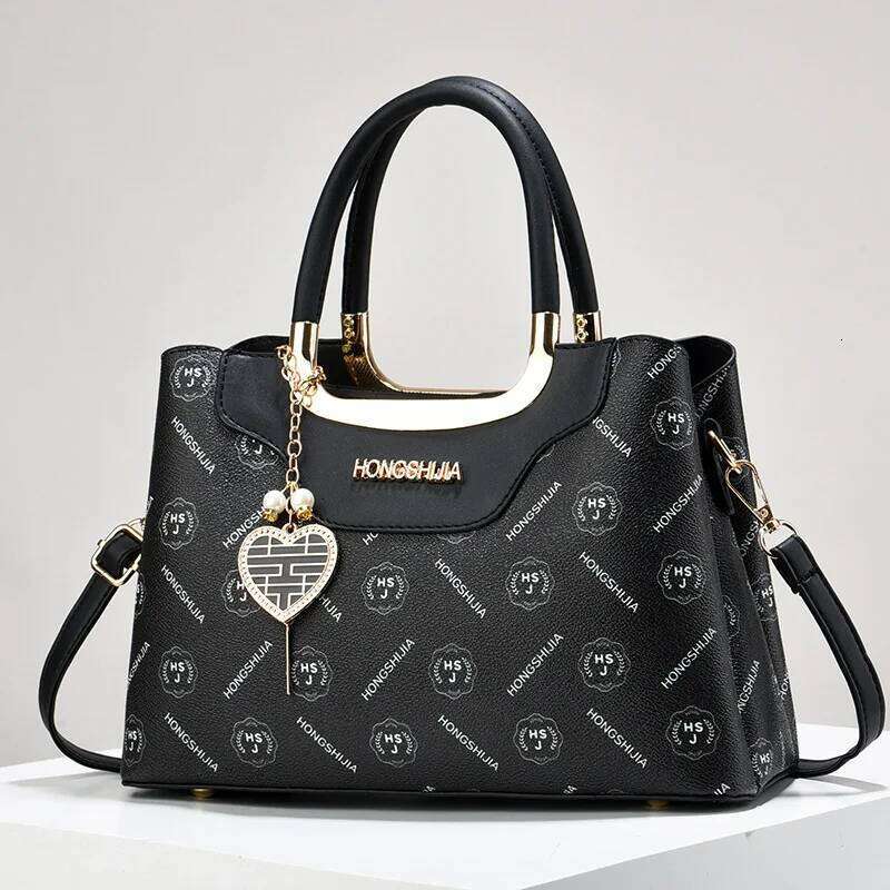 Elegant And Atmospheric Handbag Fashionable Large-Capacity Simple Messenger Commuter Women's Bag