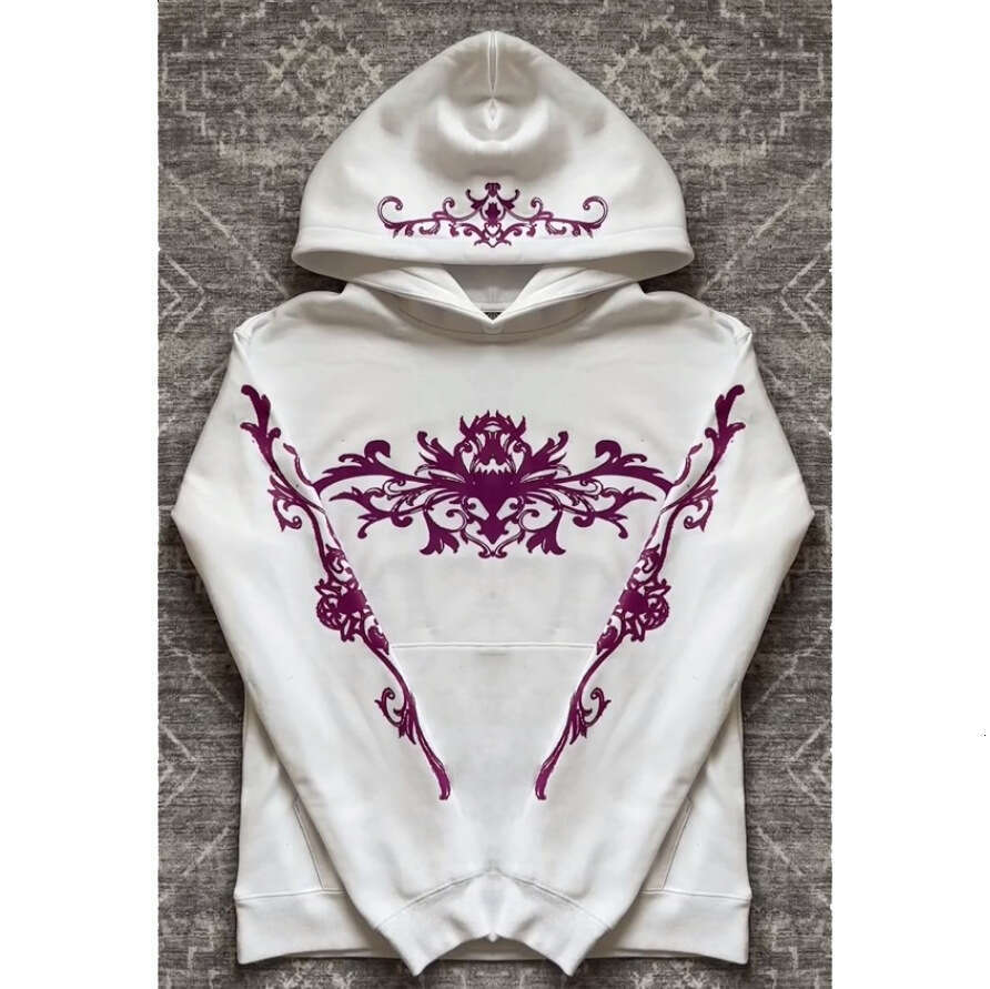 Ins Style Personality Dark Print Sweatshirt Long Sleeve Pullover Hoodie Street Fashion Y2K