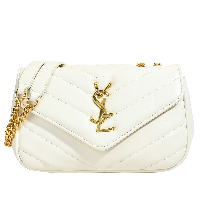 Designer bag free shipping 2025 new fashionable temperament light luxury high-end texture single shoulder crossbody bag for womens