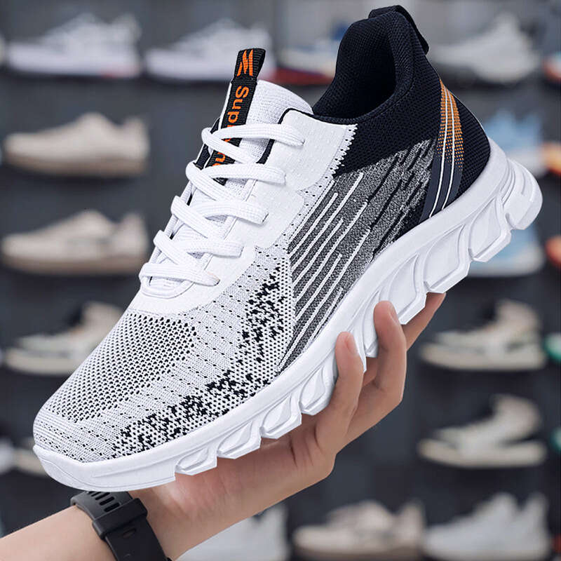 Sneakers 2025 Summer New Men's Lace-up Running Fashion Trendy Shoes for Men
