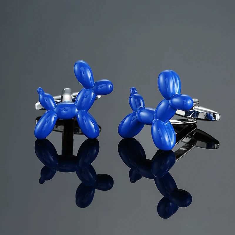 Mens French shirt cufflinks copper material interesting balloon dog shaped cufflinks fashion clothing accessories wholesale W250606