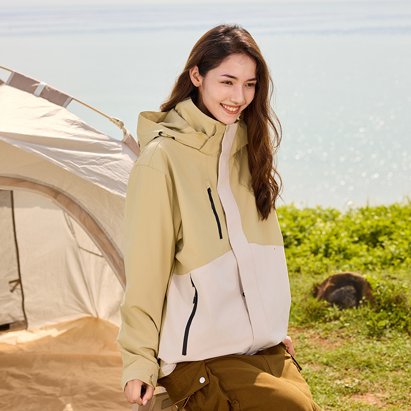 Ddmyoutdoor Autumn Winter Three In One Color Blocked Men S Windproof Outdoor Hiking Warm Fleece Jacket LG Jackets