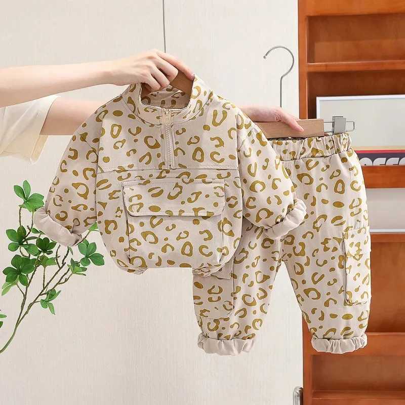 New Spring Autumn Fashion Baby Girls Clothes Suit Children Boys Jacket Pants 2Pcs/Sets Toddler Casual Costume Kids Tracksuits R250606