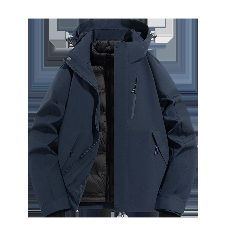 Ddmyoutdoor Winter New In Hoodie Down Jacket Fashion Sports Leisure Outdoor Warmth Windproof And Waterproof Jackets