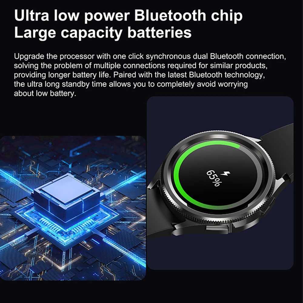 New Call Fashion Smart Watch 6 Classic Mens Outdoor Sports Fitness Fl Sn Touch Health Monitoring Smartwatches C251203