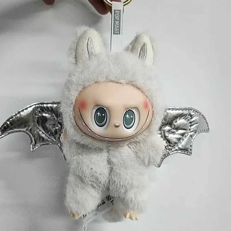 17cm The Monsters Zimomo Angel Series Labubu Creative Doll Figure Vinyl Pendant Doll Model Toy Refit Toy Children Birthday Gift X250606