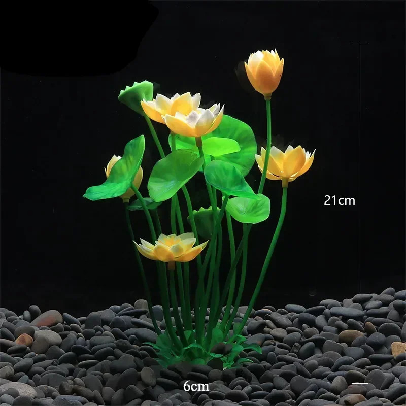Fish Tank Water Plant Decoration Aquarium Decor Aquatic Plants Underwater Plastic Artificial Grass Accessories Pet Supplies Home 250604