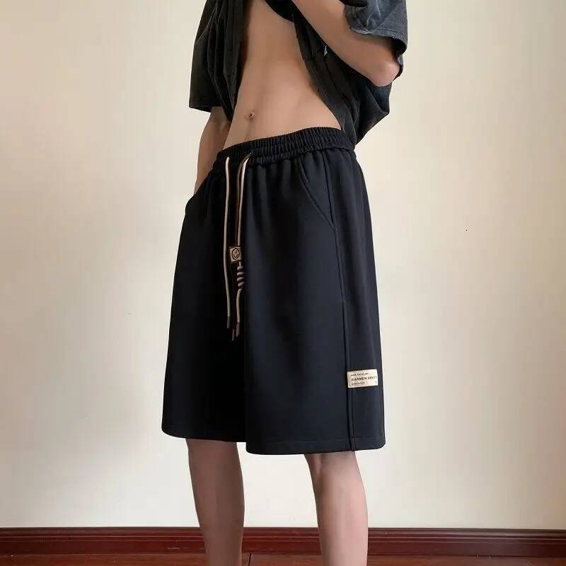 Ddmyoutdoor Korean Summer Men S Running Gym Wear Fiess Workout Sport Pants Tennis Basketball Soccer Training Waffle Shorts Jogging Suit