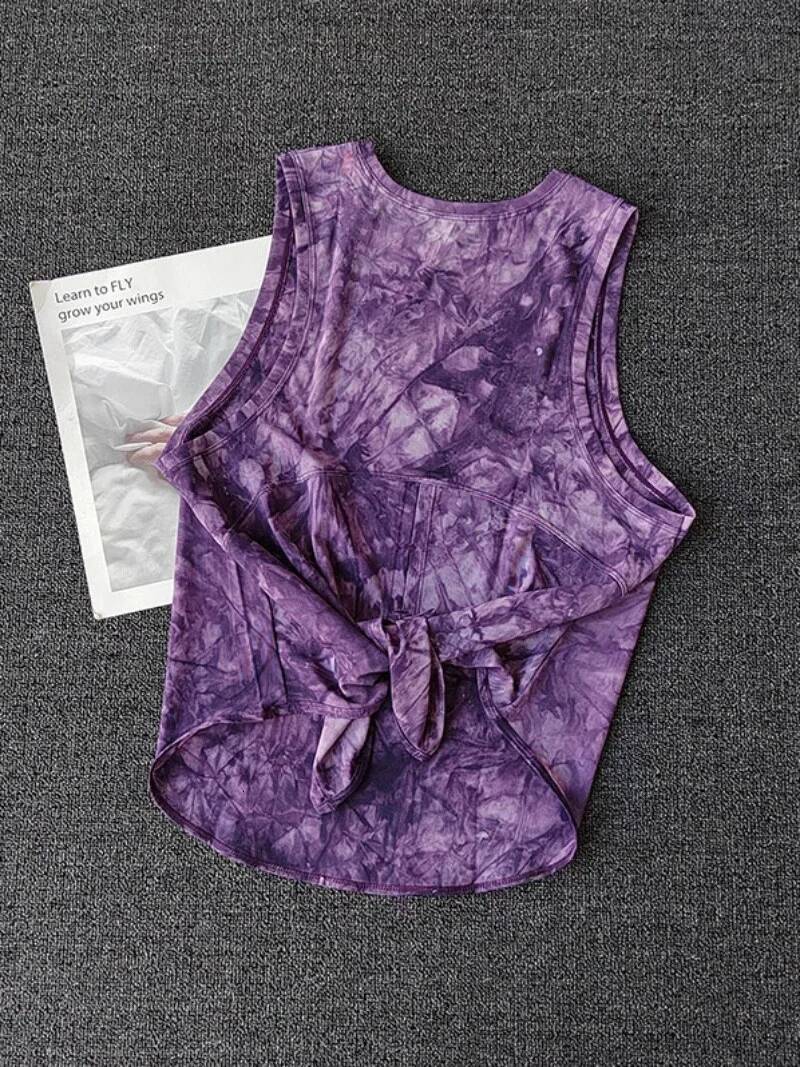 Sports Vest Women's Quick Drying Loose Running T-Shir Fiess Top Sleeveless Yoga Shirt Beautiful Back Breathable Mesh T-shirt