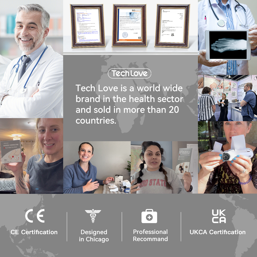 Bunion Corrector for Women & Men, Orthopedic Bunion Splint for Hallux Valgus Pain Relief, Big Toe Separator, Adjustable Comfortable Hammer Toe Straigh