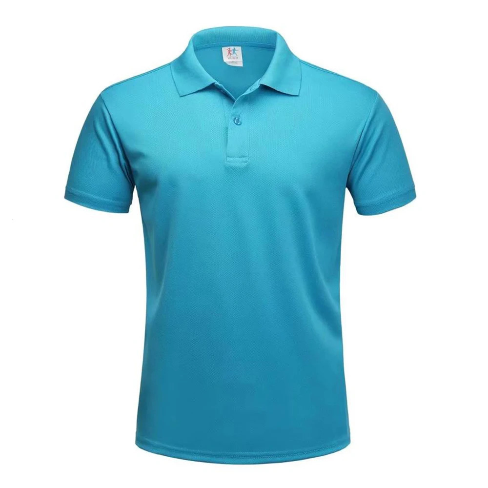 Summer Dry Fit Golf Polo T Shirt Men Breathable Dryfit Collar T-shirt Quick Shirts For Camisetas Polos Para Hombres 250605