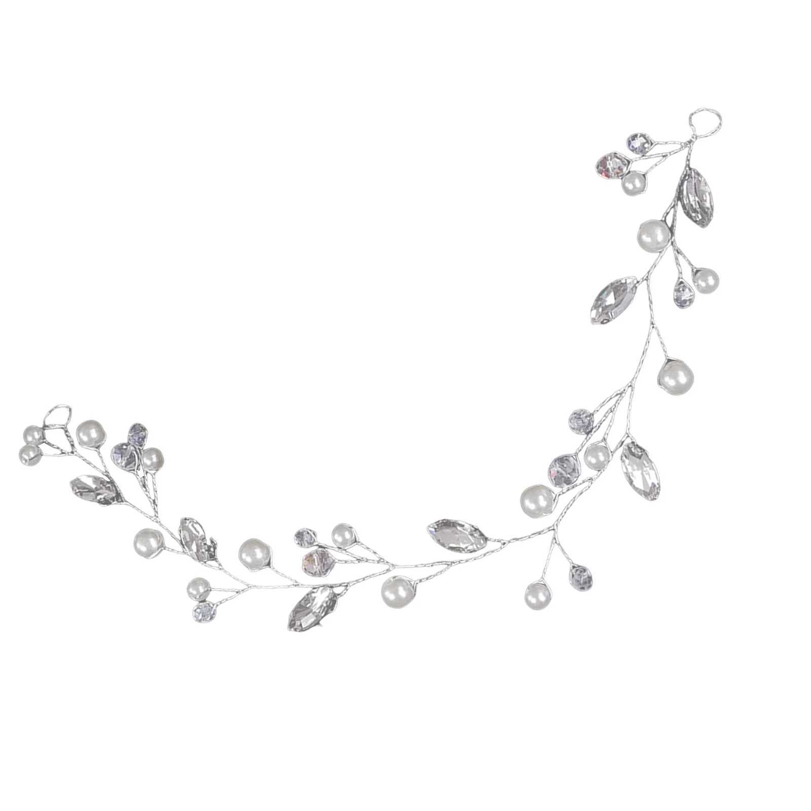 Women Wedding Bridal Hair Accessories for Party Hairband Rhinestone Hair Vine Fashion Hair Jewelry Handmade Prom Hair Ornaments Z250605