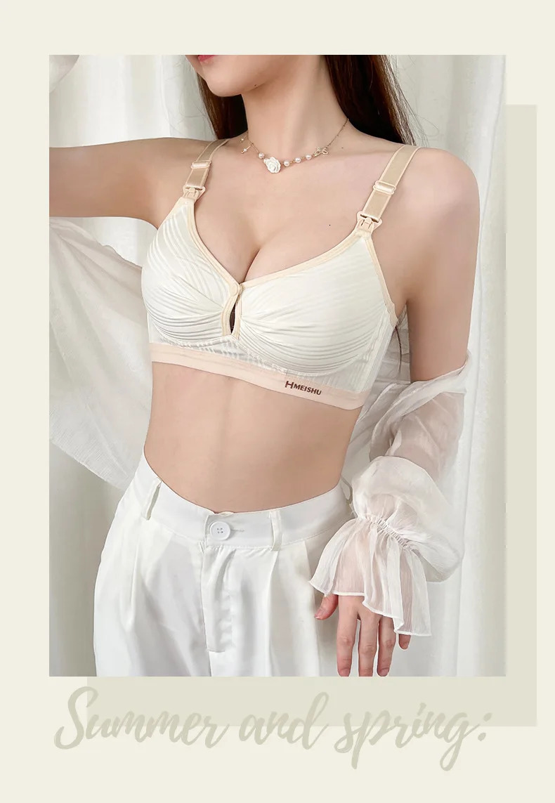 Breastfeeding Bras Maternity Nursing Bra for Feeding Nursing Underwear Clothes for Pregnant Women Soutien Gorge Allaitement 250530