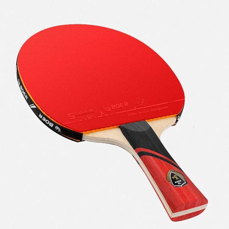 1PC Table Tennis Professional 3 Star Paddle Sticky Rubbers Ping Pong Racket with Cover