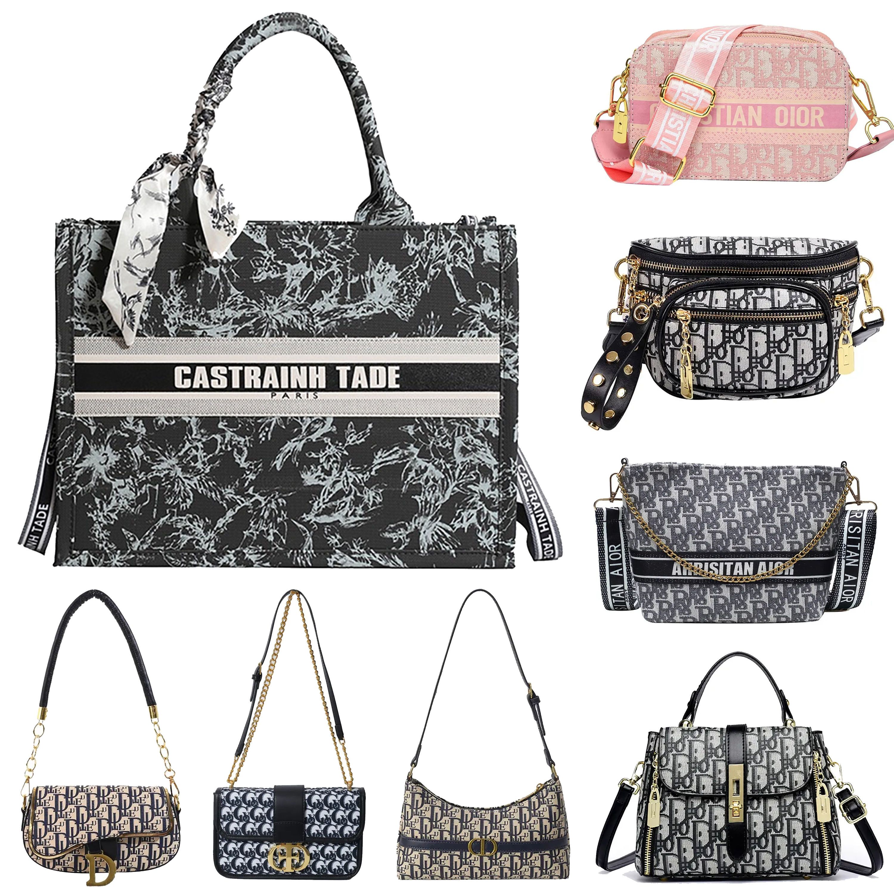 Designer Bags Fashion Bags Shoulder Bag Tote Bag Luxury Wallet Leather High Capacity Composite Shopping Bag Mini Canvas Classic Handbags High-Quality 