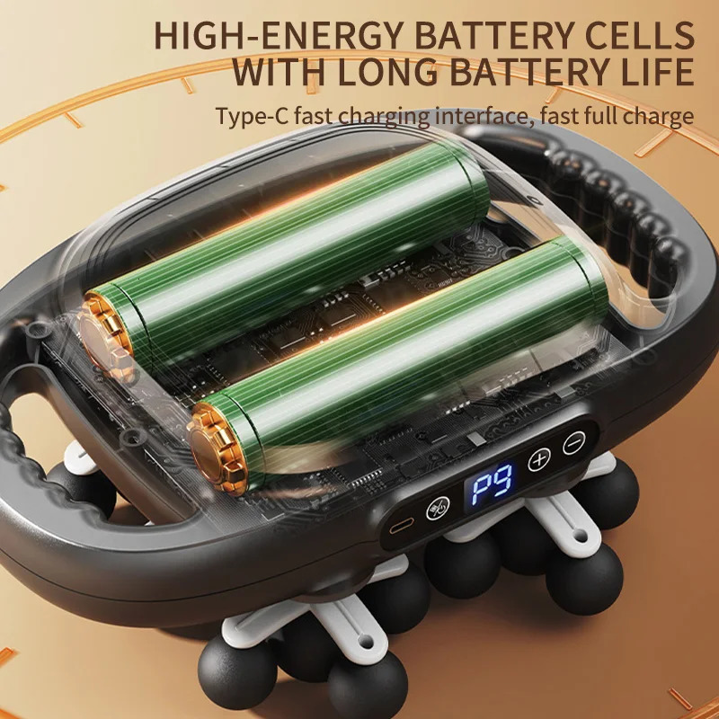 Jinkairui24 Massage Heads Massage Gun Deep Tissue Muscle Professional Grade High Quality Wireless Frequency Vibration Masajeador 250605