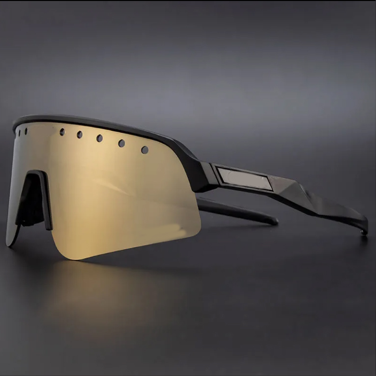 Fashion oaklinne sunglasses 9406 cycling sports dazzling color changing sunglasses women's sports sunglasses accessories