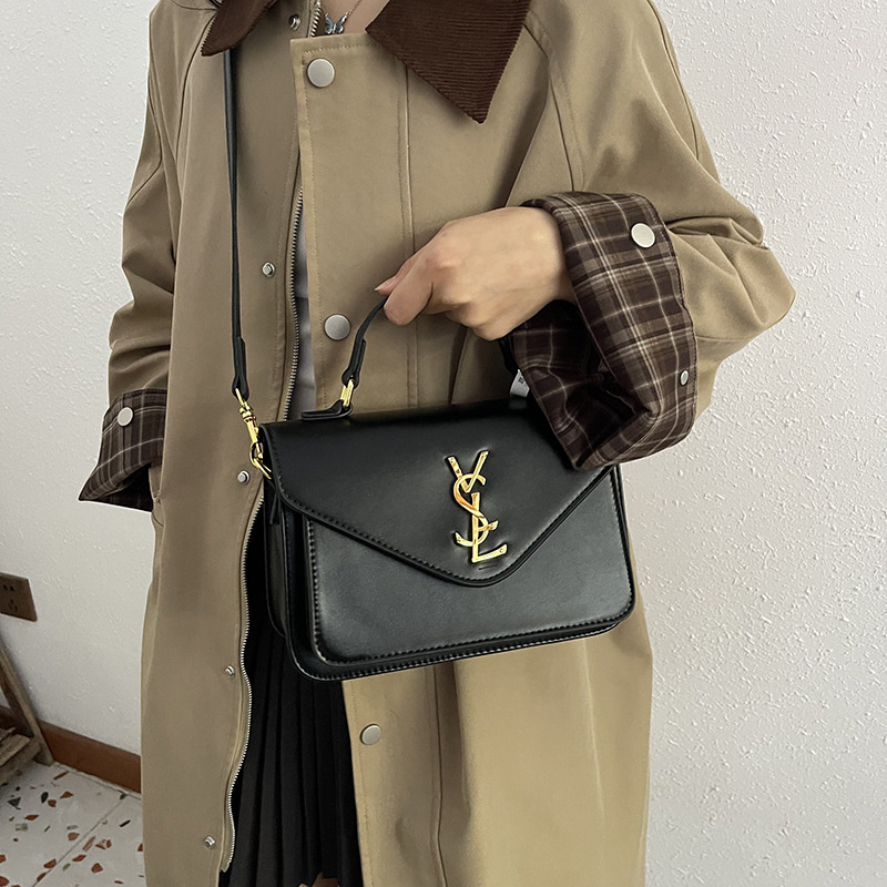 Designer bag free shipping 2025 new fashion trend light luxury high-end printed handbag shoulder crossbody bag for women