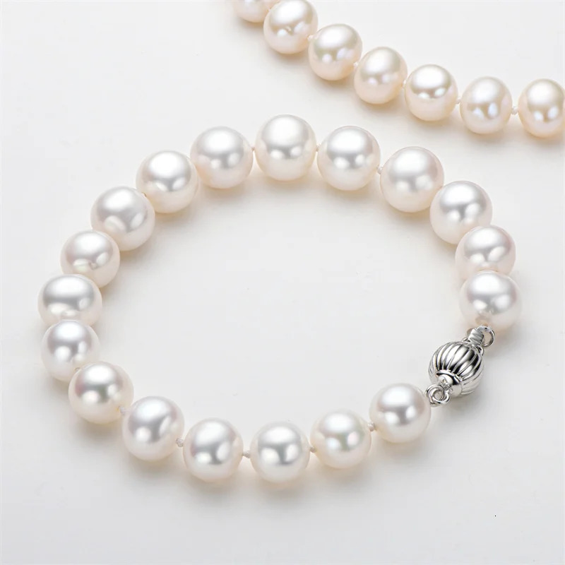 OXTAO 925 Silver Natural Freshwater Pearl Bracelet WomenS Daily Wear Elegant Bracelet Jewelry Anniversary Birthday Gift 250604