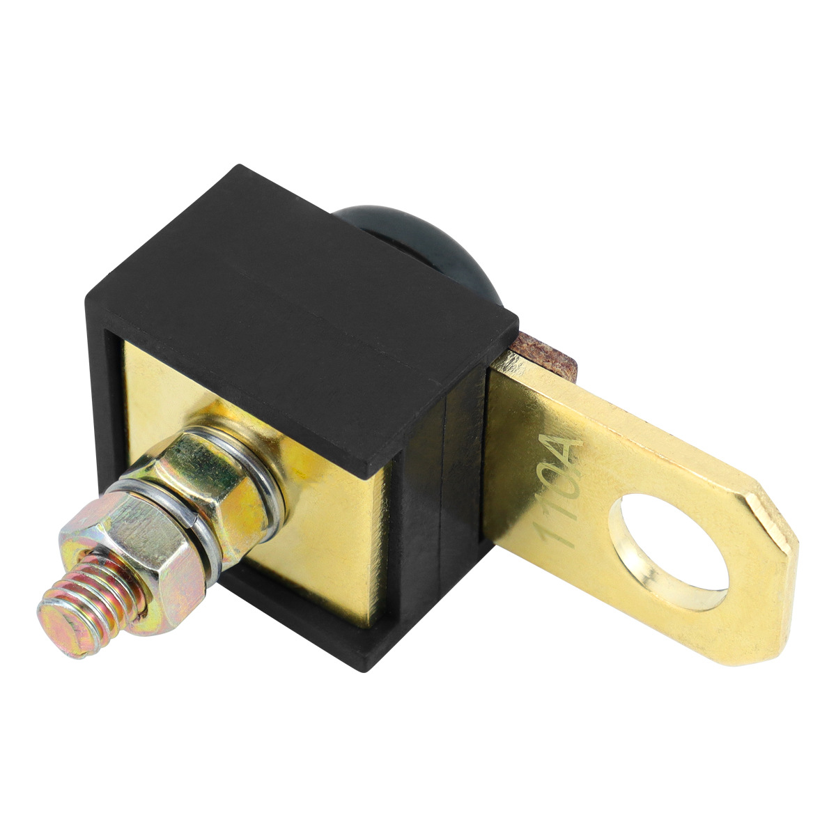 Car starter fuse with sheath assembly M6 iron stud high current 55A100A square connector