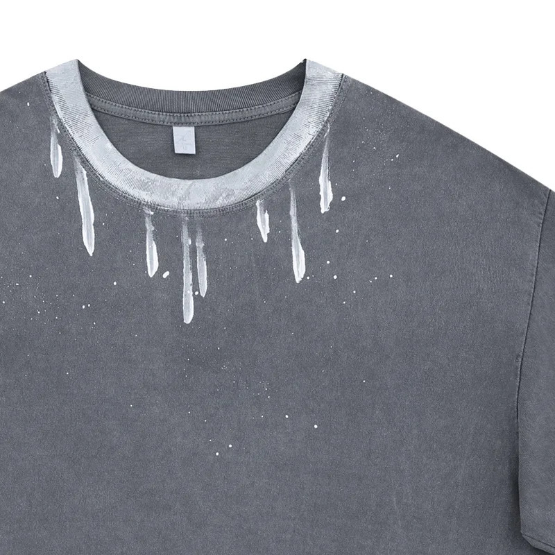 Summer Streetwear Tshirt Men Fashion Loose Casual Short Sleeve Pure Cotton T-shirt Cityboy Oversize T Shirt 250530