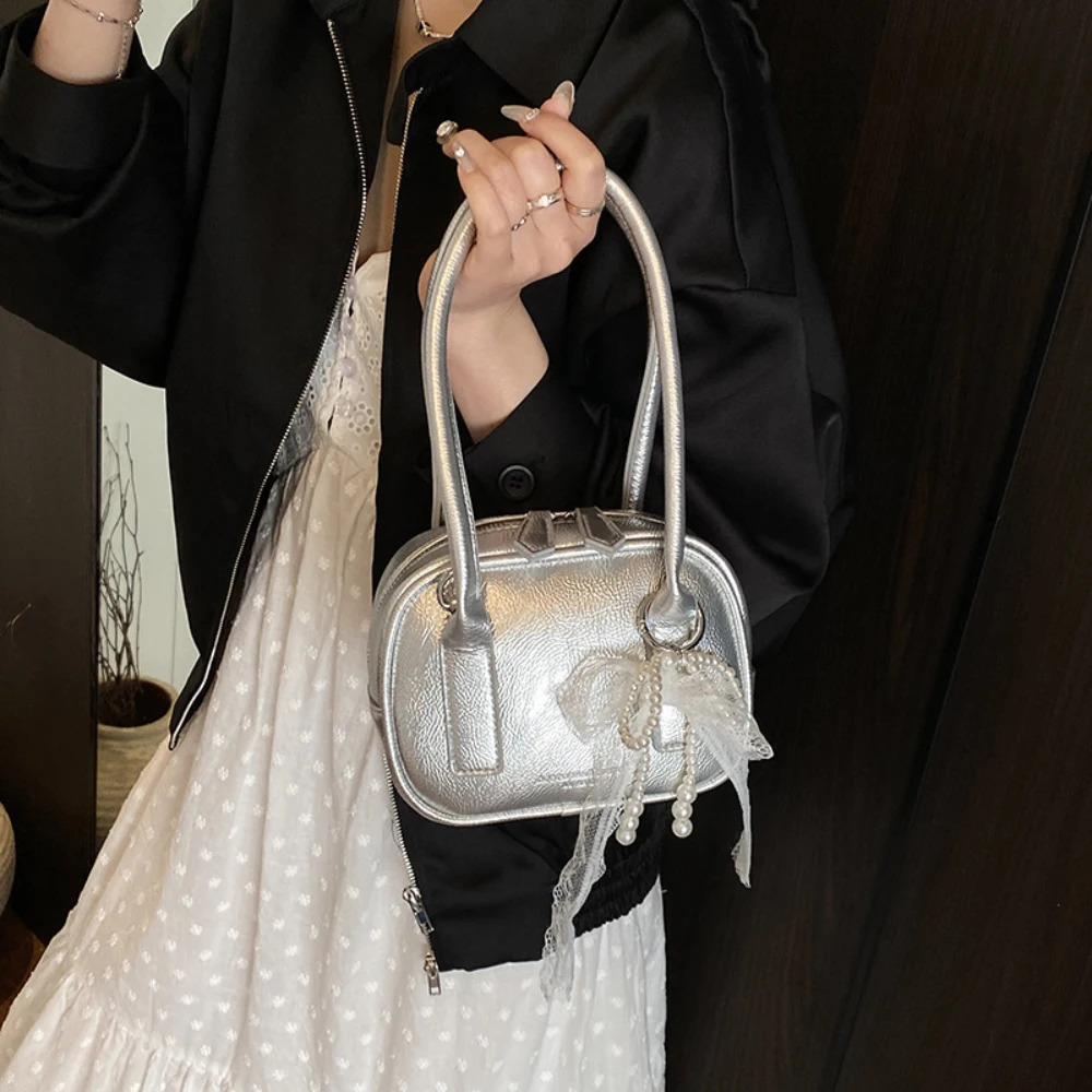 Women Summer Square One Shoulder Bag Contrast Color All-Match Versatile Crossbody Bags Hand-Held Daily Commute Packs 250605