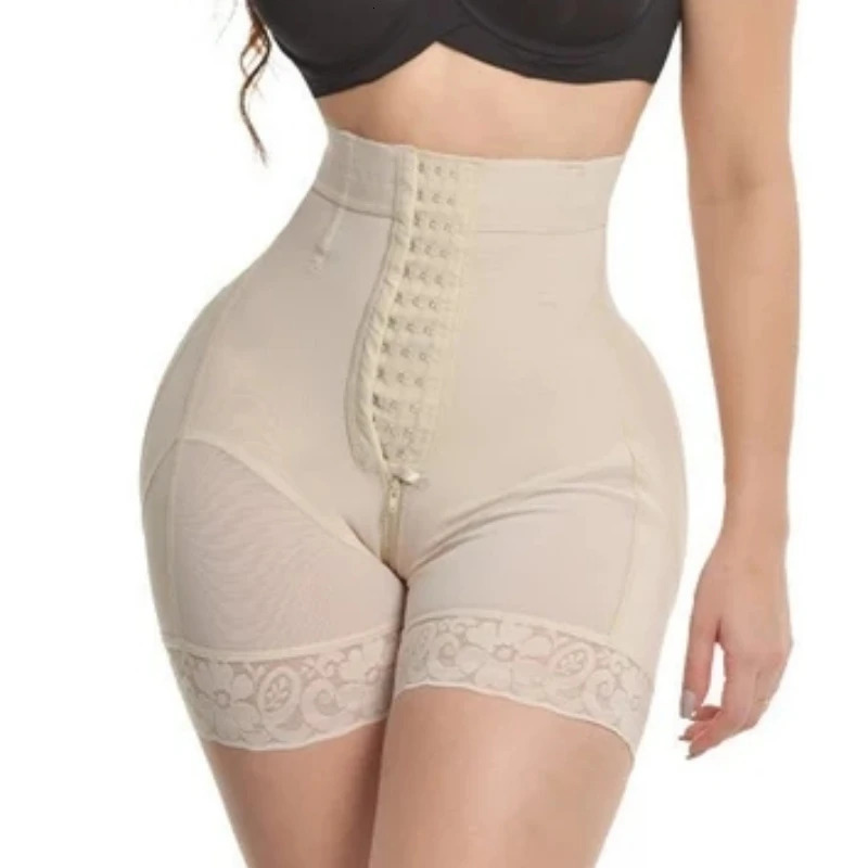 Fajas Compression Shorts Slimming Shaper Butt Lifter Charming Curves Butt BBL Hourglass Waist Trainer Shorts 250605