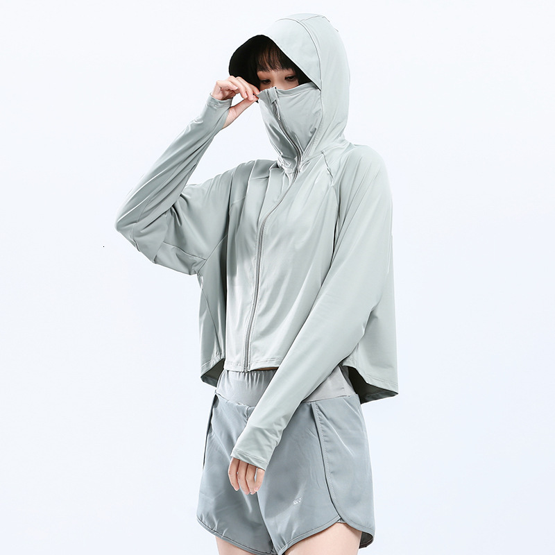 Ddmyoutdoor Cloud Original Yarn Shawl Women S Black Rubber Hat Brim Upf UV Resistant Breathable Sun Protection Clothing Jogging Suit