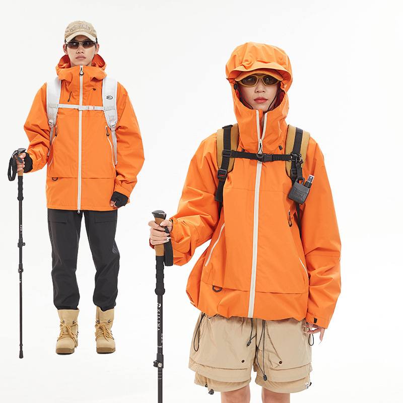 Ddmyoutdoor Bx Hetong Women S New Spring Autumn Dupont Three Proof Windproof And Waterproof Mountaineering Men S Stormtrooper Clothes Jackets