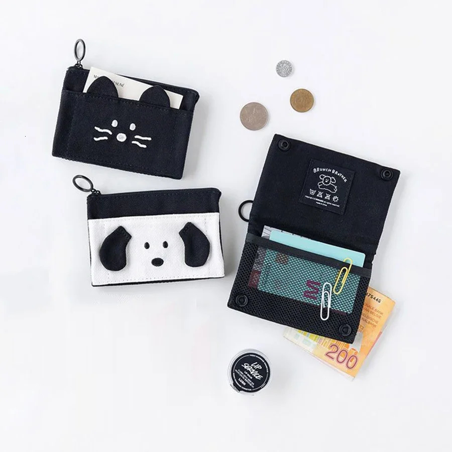 Cute Women Coin Purse Card Simplicity Cartoon Korean Fashion Wallet Holder for Girls Portable Small Storage Bag Gift 250605