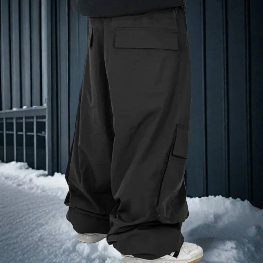Ddmyoutdoor Male Cargo Ski Winter New Loose Skiing Baggy Pants Men Warm Snow Bib Overall Clothes L Waterproof Snowboard Trousers Jogging Suit