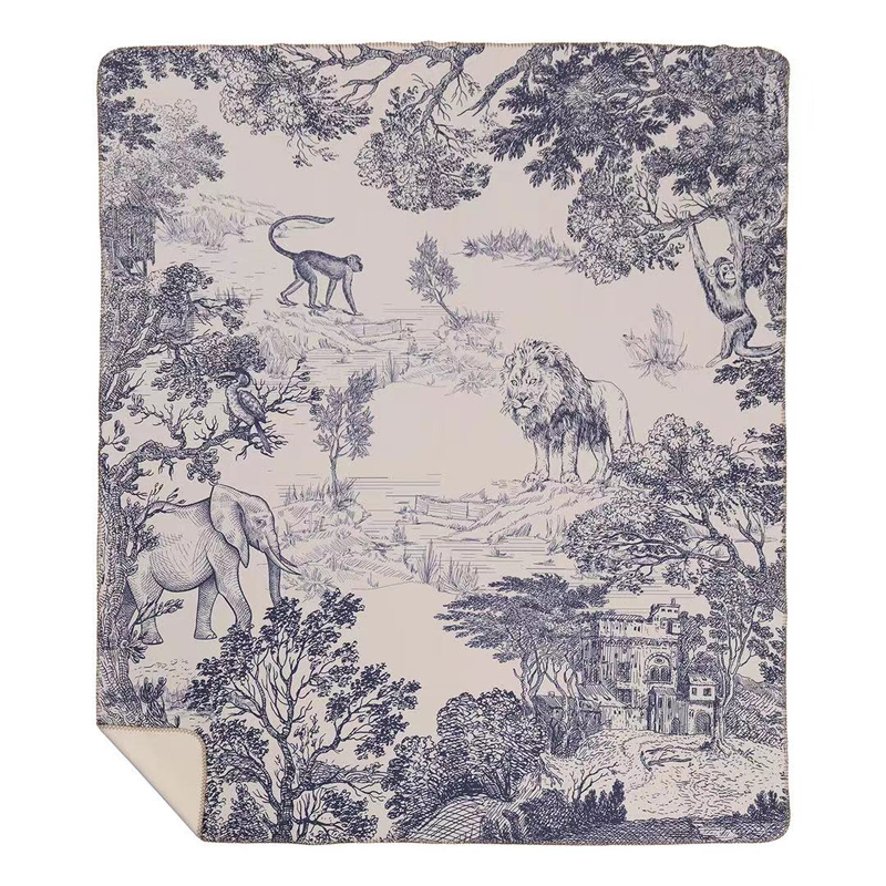 Cotton and cashmere blankets, sofas, living room decorations, leisure blankets, office nap covers, fashionable blankets Blanket
