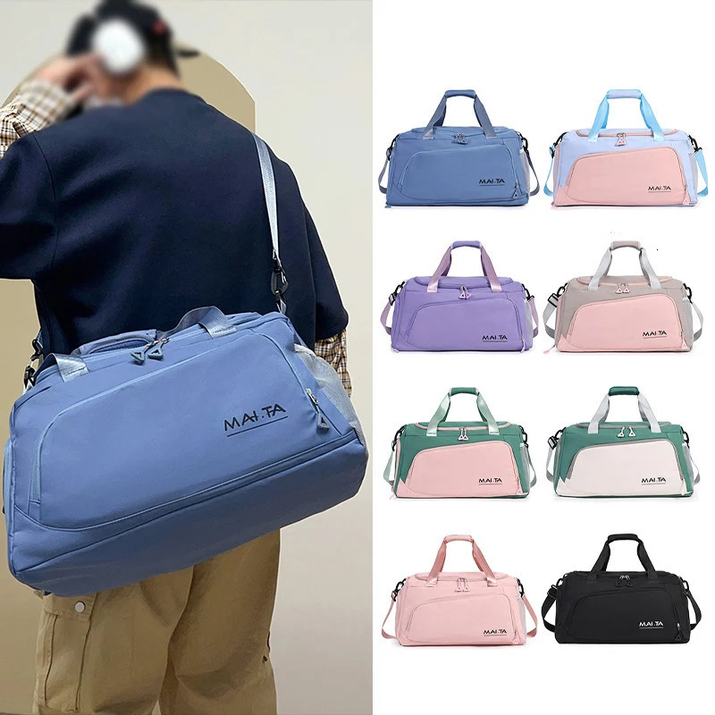 Sports Gym Bag Fitness Wet Dry Handbag Multifunctional Luggage Storage Packs For Female Outdoor Travel Bags with Shoe Pocket 250605