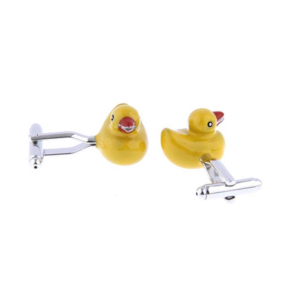 4 Styles TZG Fashion Animal Cufflinks Men Cuff Links Duck Bird 1 Pair Shirt Buttons W250606