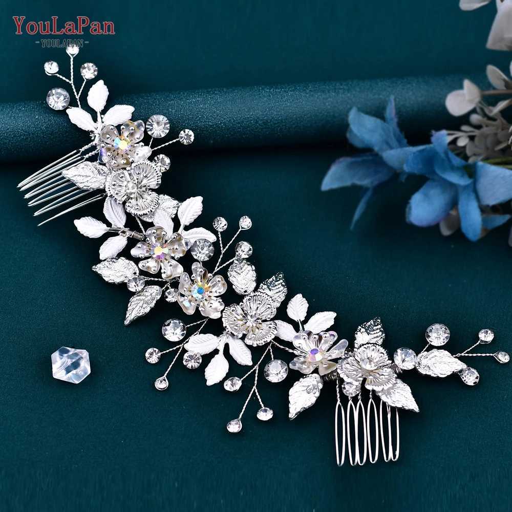 YouLaPan Woman Hair Comb Bridal Headdresses Wedding Hair Accessories Bride Tiara Hair Clip Pageant Headwear for Party HP523 Z250605