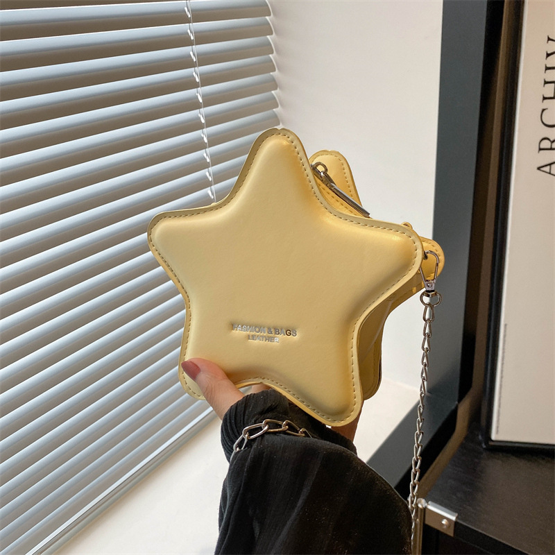 designer Chain Star Box Small Bag Women's Bag 2025 New Fashion Shoulder Bag Cross-border Export Dropshipping Crossbody Bag