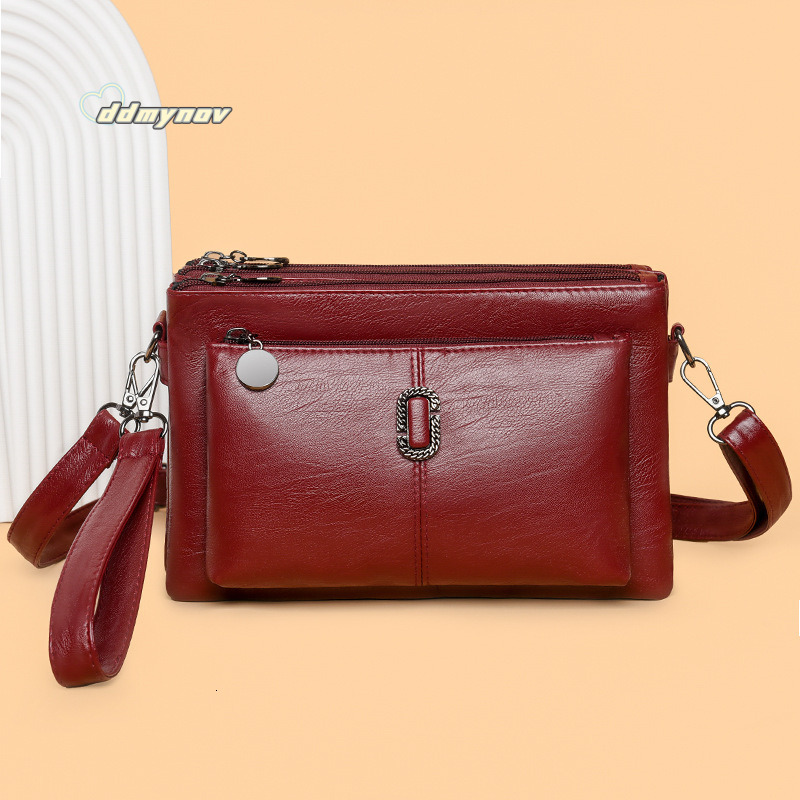 Single Shoulder for Women, New Fashion Clutch Multi-Compartment Crossbody Phone Bag, Wallet, Soft Material Multi-Use Women's Bag ddmynov