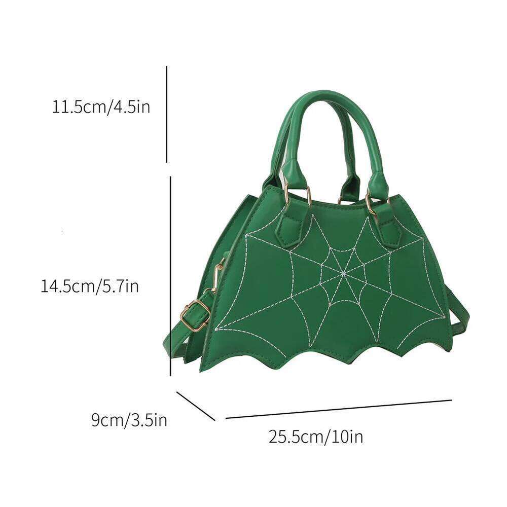Women Small Shoulder Bat Wing Ladies Crossbody Bag Creative Chic PU Leather Fashion Halloween Props Outdoor Shopping Bags