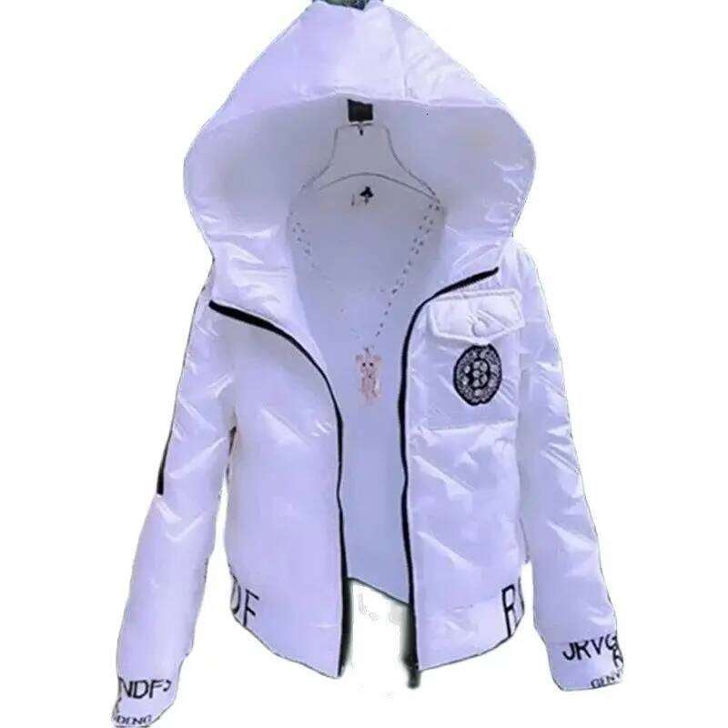 Winter Jacket Glossy Down Cotton Coat Women's Short 2025 New Student Korean Version Loose Keep Warm Cotton-Padded
