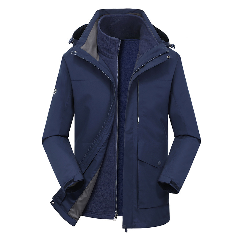 Ddmyoutdoor Outdoor Assault Year Winter New Couple Water Three In One Thickened Ski Suit Group Purchase Printable Jackets