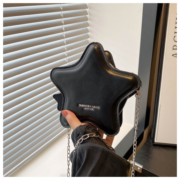 designer Chain Star Box Small Bag Women's Bag 2025 New Fashion Shoulder Bag Cross-border Export Dropshipping Crossbody Bag