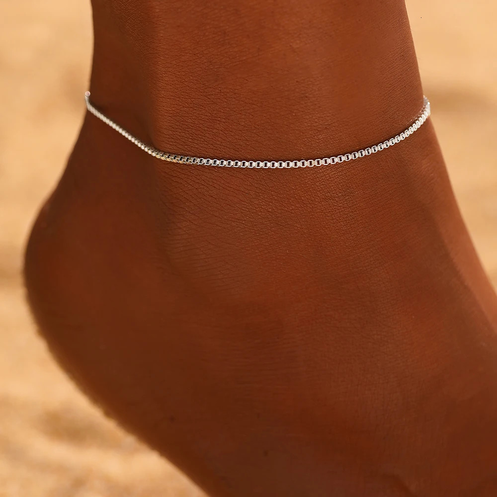 Stainless Steel Anklets Minimalist n Naked Chain Nonfading Highquality Anklet For Women Jewelry Everyday Wear 250528