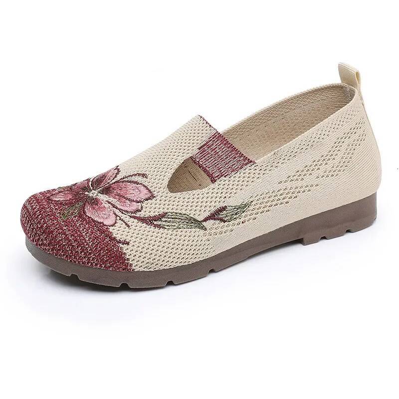 Ddmyoutdoor Women Casual Mesh Breathable Summer Comfortable Non Slip Flats Loafers Platfom Shoes Zapatos De Mujer Outdoor Shoes