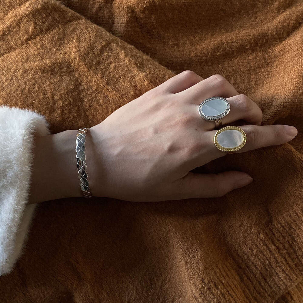 Designer Minimalist INDS Index Finger Ring - Solid Silver Shell for Korean & Japanese Styles